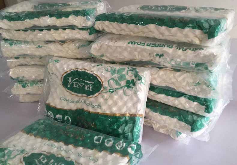 乳胶枕抽真空 乳胶枕抽真空